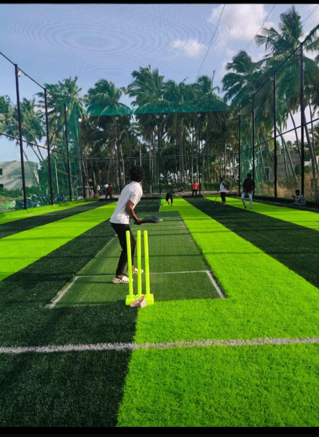 Artificial Grass Infill Process