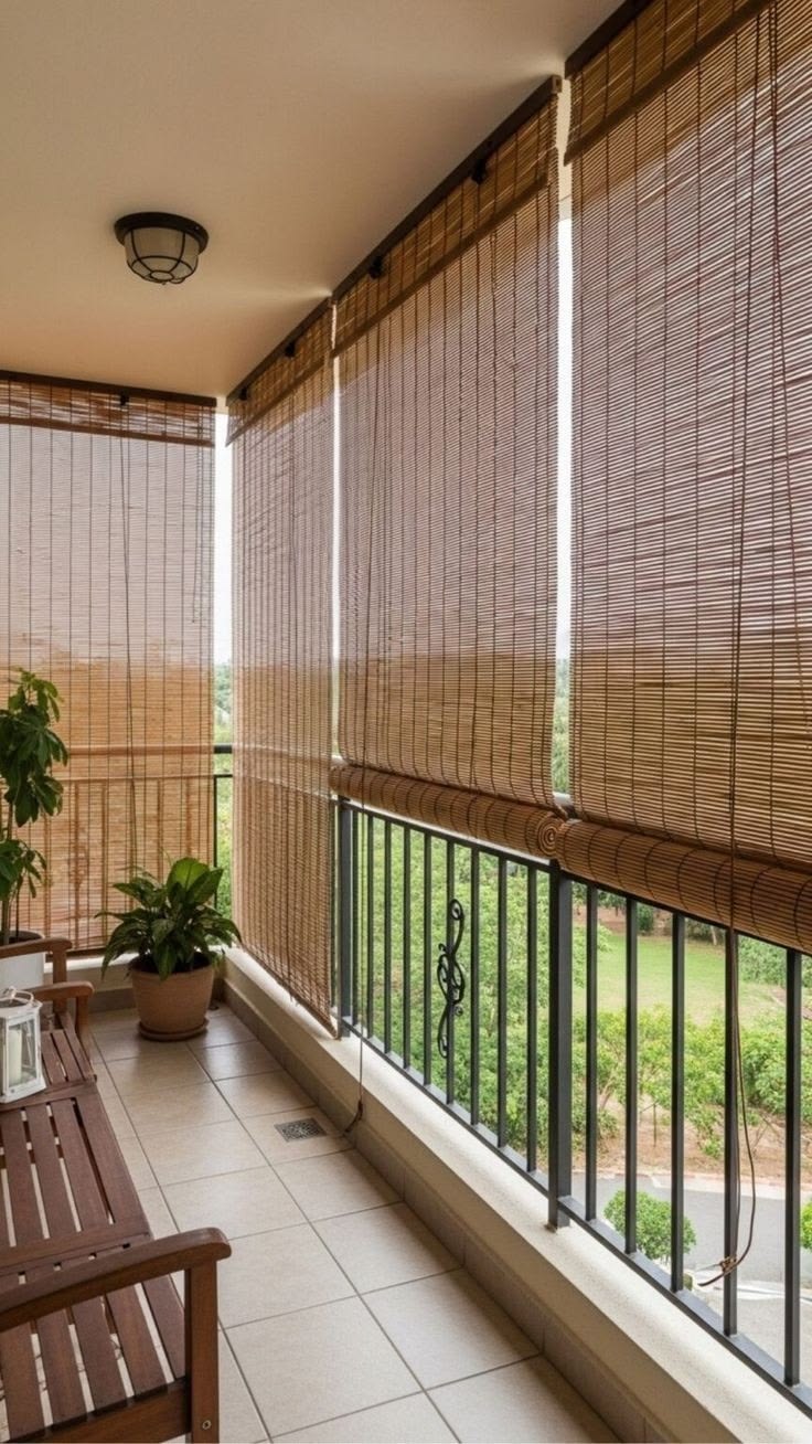 Outdoor Bamboo Blinds