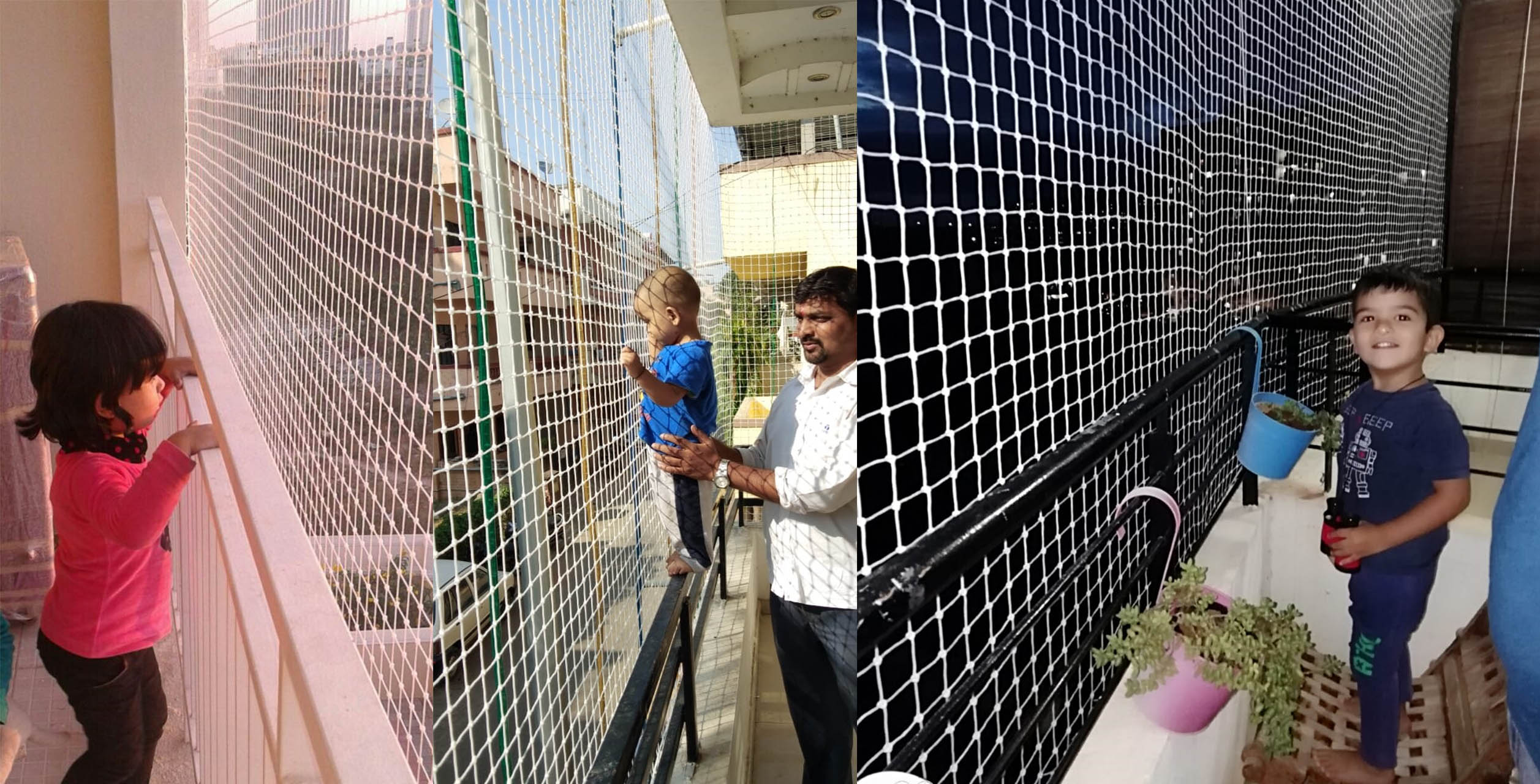Balcony Safety Nets Hyderabad & Vijayawada