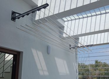 Ceiling Clothes Hanger Installation