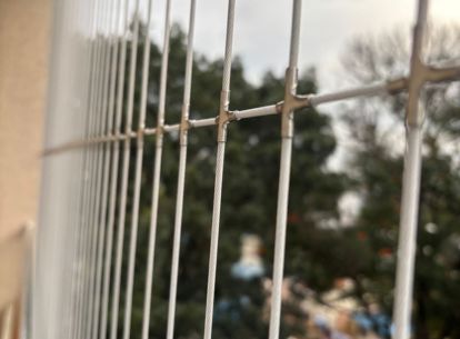 Window Invisible Grill Installation